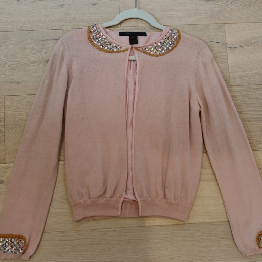 Michael Kors Light Pink with rainbow applique